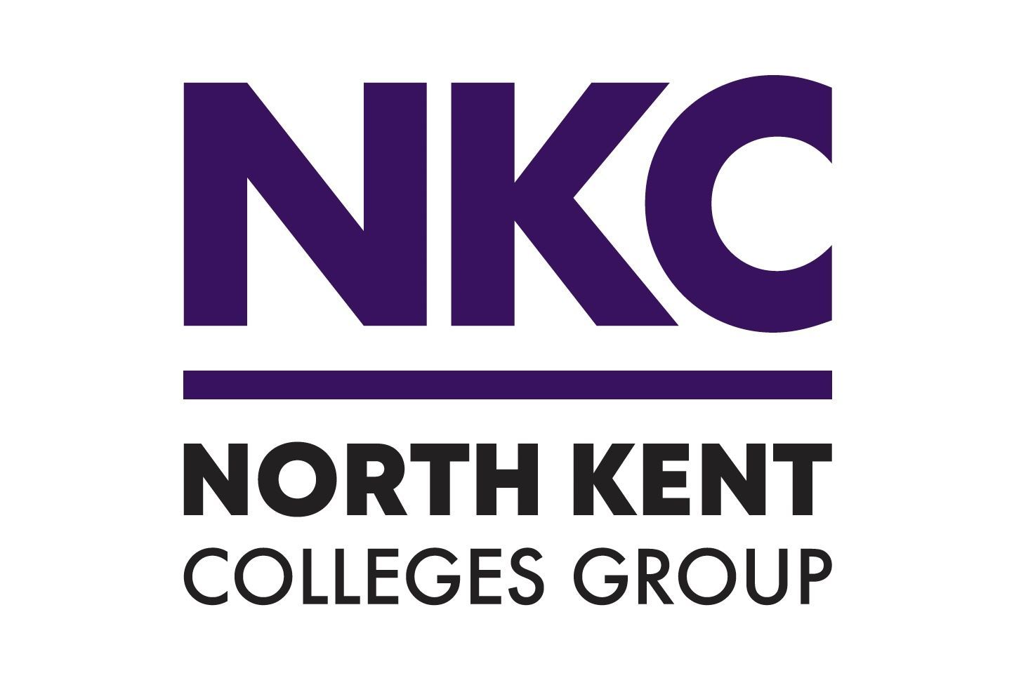 north kent college group logo stacked